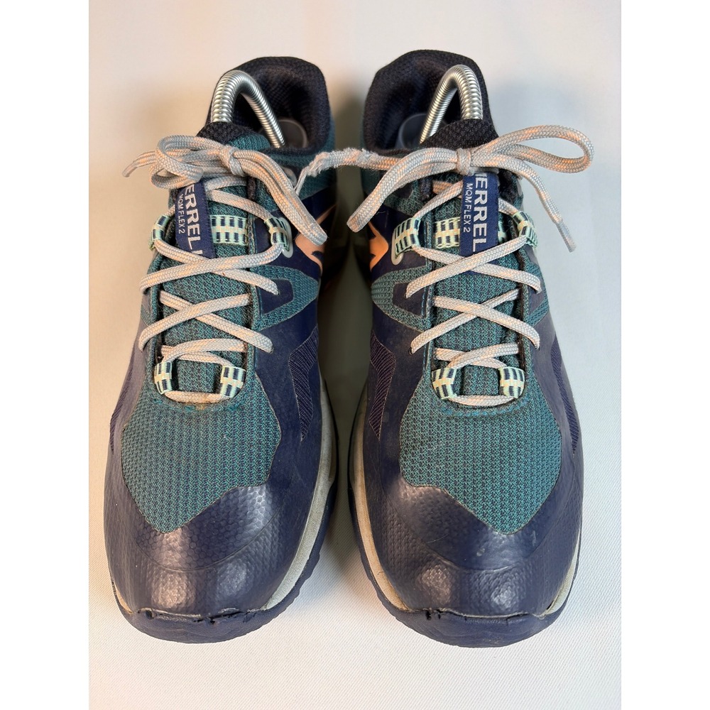 Merrell MQM Flex 2 Gore-Tex Womens 9.5 Trail Running Shoes Teal Navy J033676 - Picture 3 of 8